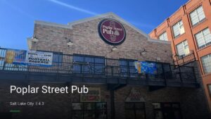 Poplar Street Pub — Sports bars in Salt Lake City