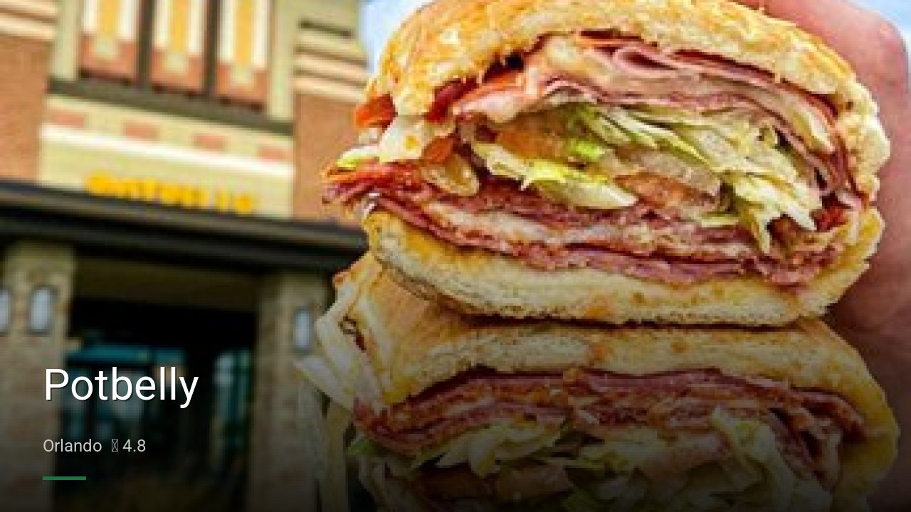 Potbelly - Sports Bars in Orlando