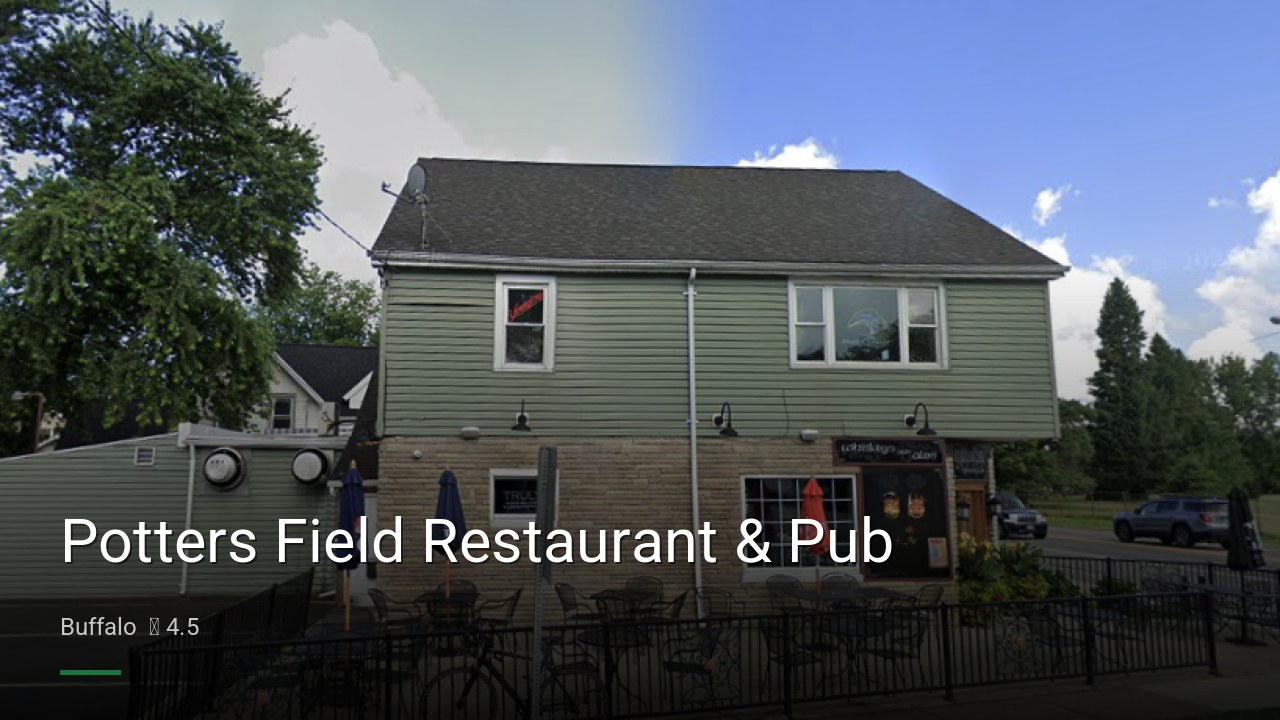 Potters Field Restaurant & Pub - Sports Bars in Buffalo