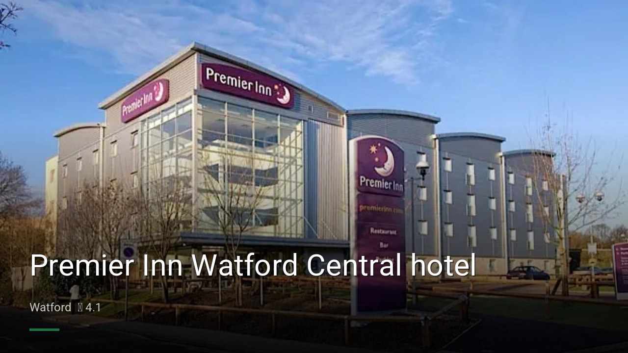 Premier Inn Watford Central hotel — Pubs in Watford