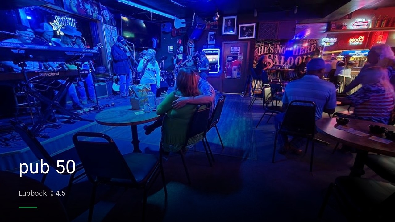 pub 50 - Sports Bars in Lubbock