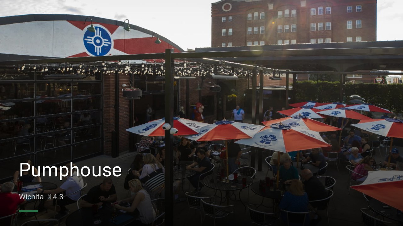 Pumphouse - Sports Bars in Wichita