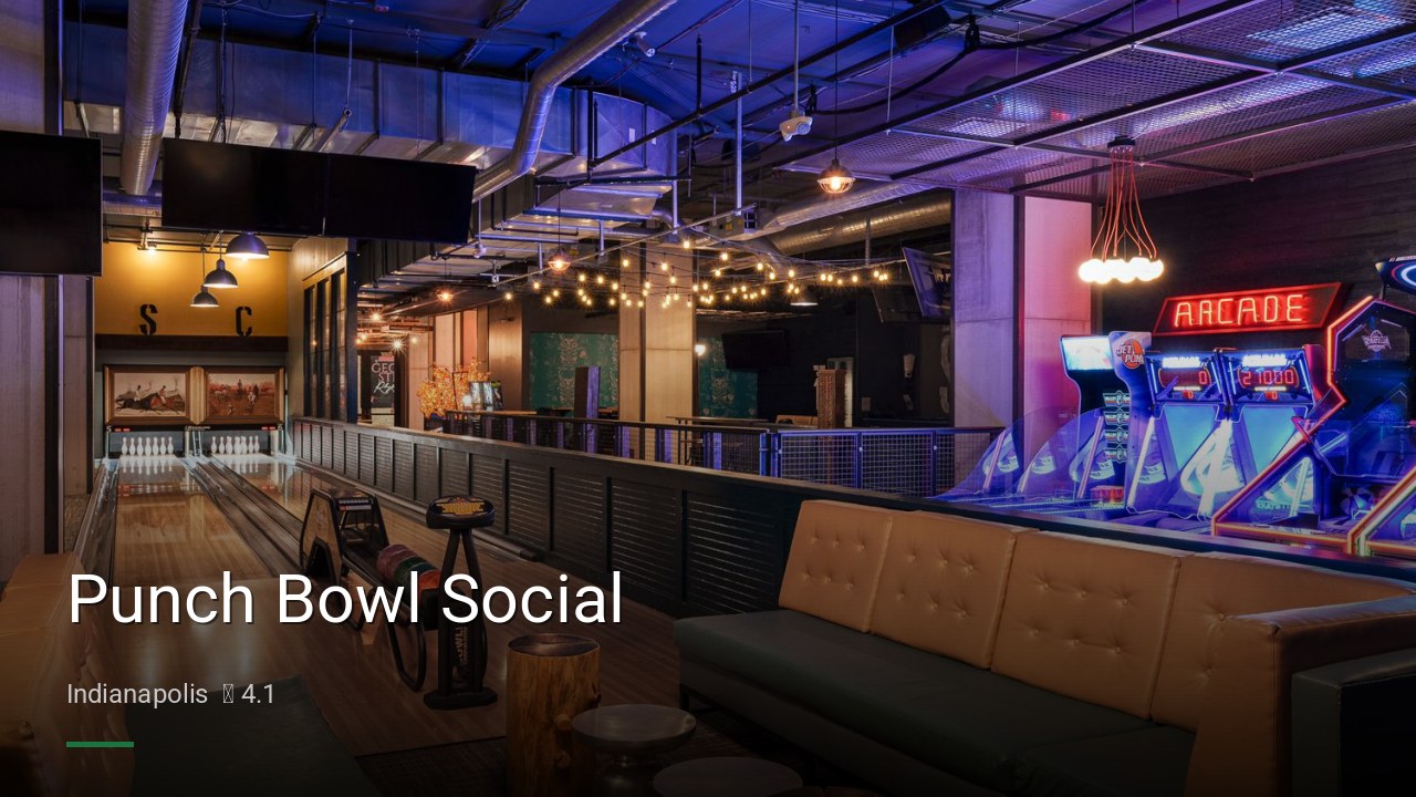 Punch Bowl Social - Sports Bars in Indianapolis
