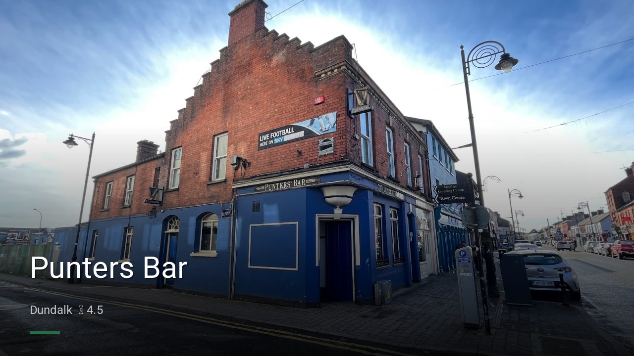 Punters Bar - Sports Bars in Dundalk
