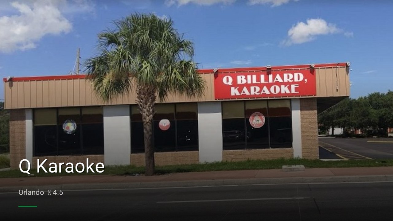 Q Karaoke - Sports Bars in Orlando