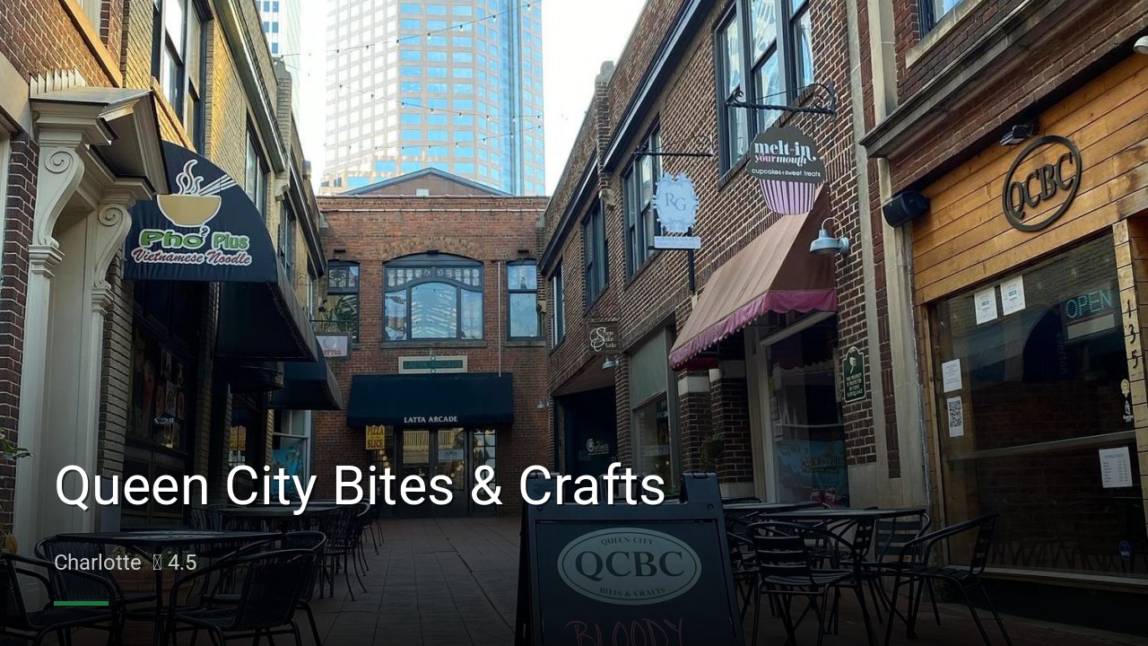 Queen City Bites & Crafts - Sports Bars in Charlotte