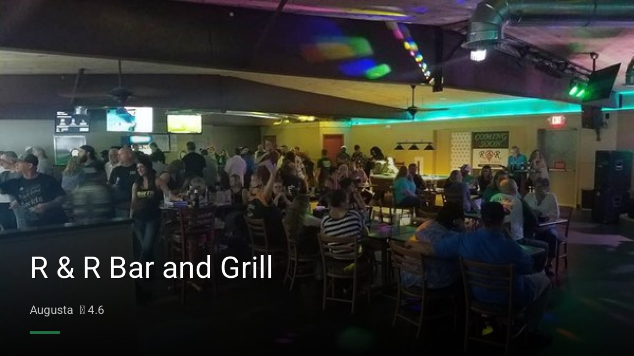R & R Bar and Grill - Sports Bars in Augusta