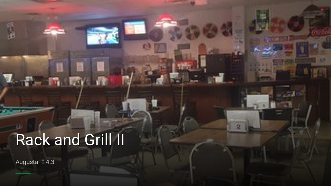 Rack and Grill II - Sports Bars in Augusta