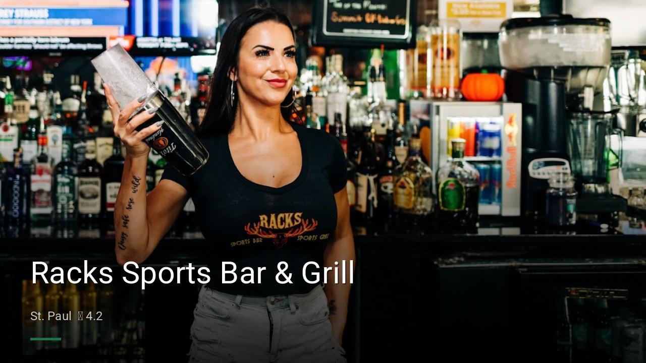 Racks Sports Bar & Grill - Sports Bars in St. Paul
