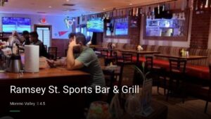 Ramsey St. Sports Bar & Grill — Sports bars in Moreno Valley
