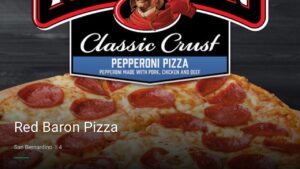 Red Baron Pizza — Sports bars in San Bernardino