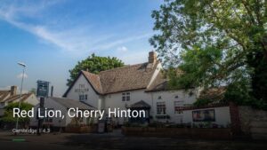 Red Lion, Cherry Hinton — Pubs in Cambridge