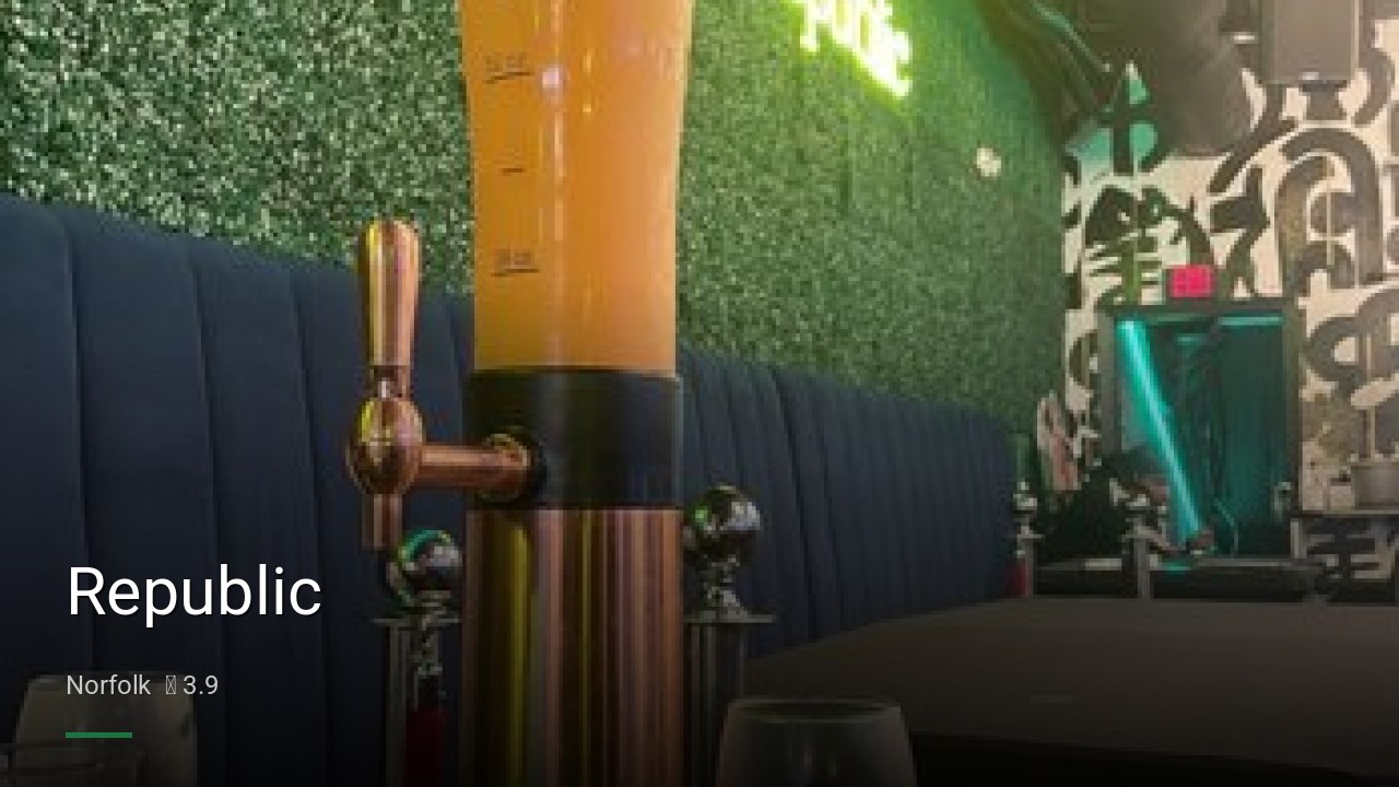 Republic - Sports Bars in Norfolk