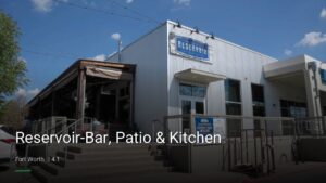 Reservoir-Bar, Patio & Kitchen — Sports bars in Fort Worth