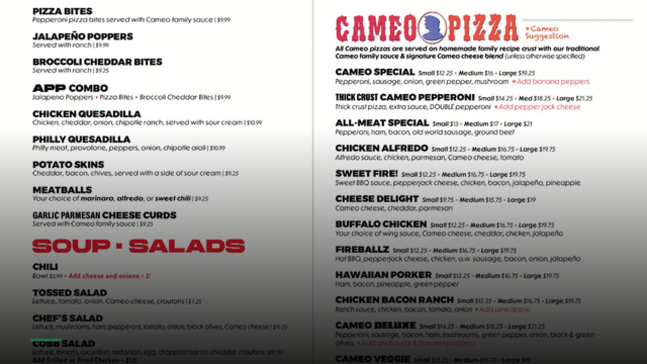 Reset - Serving Cameo Pizza - Sports Bars in Toledo