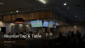 Reunion Tap & Table — Sports bars in Worcester