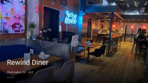 Rewind Diner — Sports bars in Washington DC