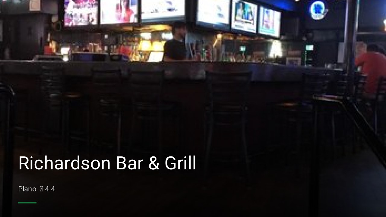 Richardson Bar & Grill - Sports Bars in Plano