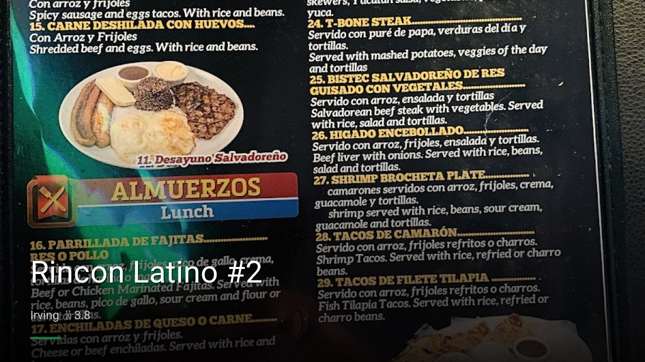 Rincon Latino #2 - Sports Bars in Irving
