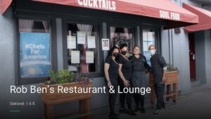 Rob Ben’s Restaurant & Lounge — Sports bars in Oakland