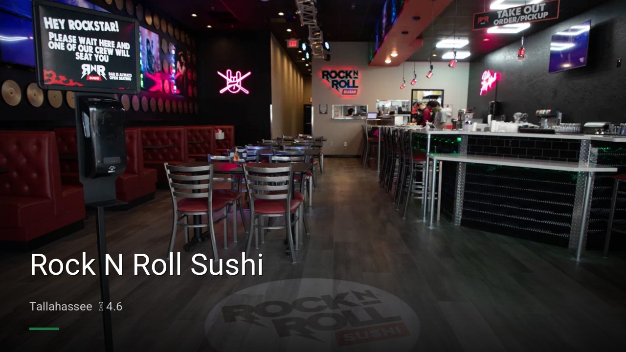 Rock N Roll Sushi - Sports Bars in Tallahassee