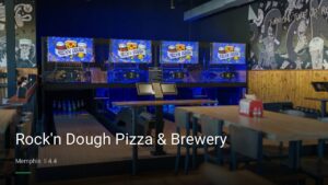 Rock’n Dough Pizza & Brewery — Sports bars in Memphis
