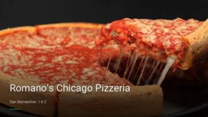 Romano’s Chicago Pizzeria — Sports bars in San Bernardino