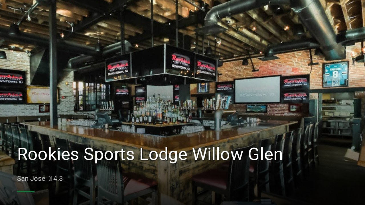 Rookies Sports Lodge Willow Glen - Sports Bars in San Jose