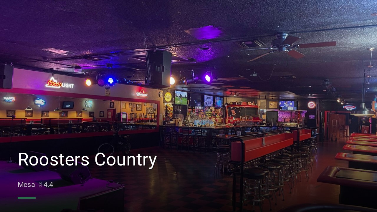 Roosters Country - Sports Bars in Mesa