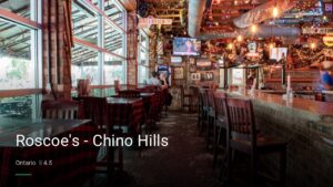 Roscoe’s – Chino Hills — Sports bars in Ontario