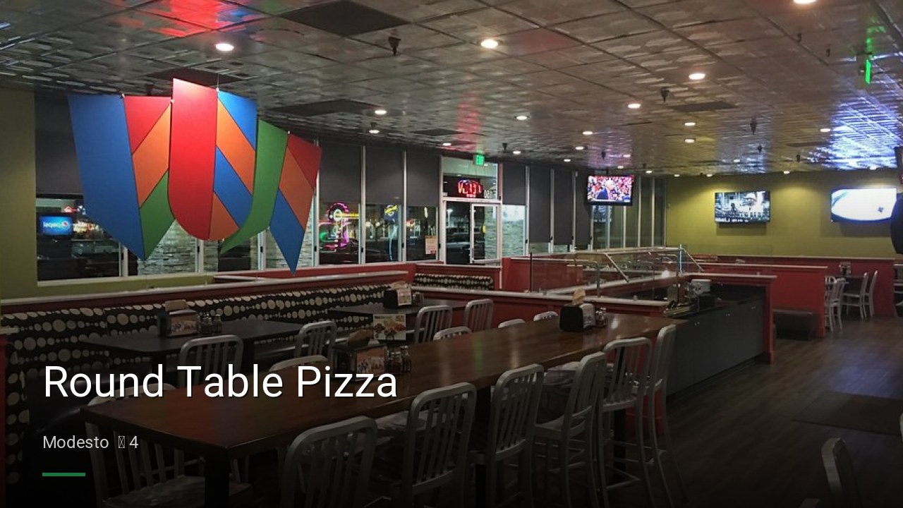 Round Table Pizza - Sports Bars in Modesto