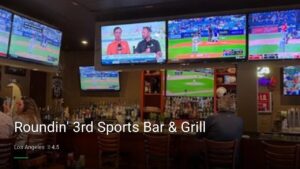 Roundin’ 3rd Sports Bar & Grill — Sports bars in Los Angeles