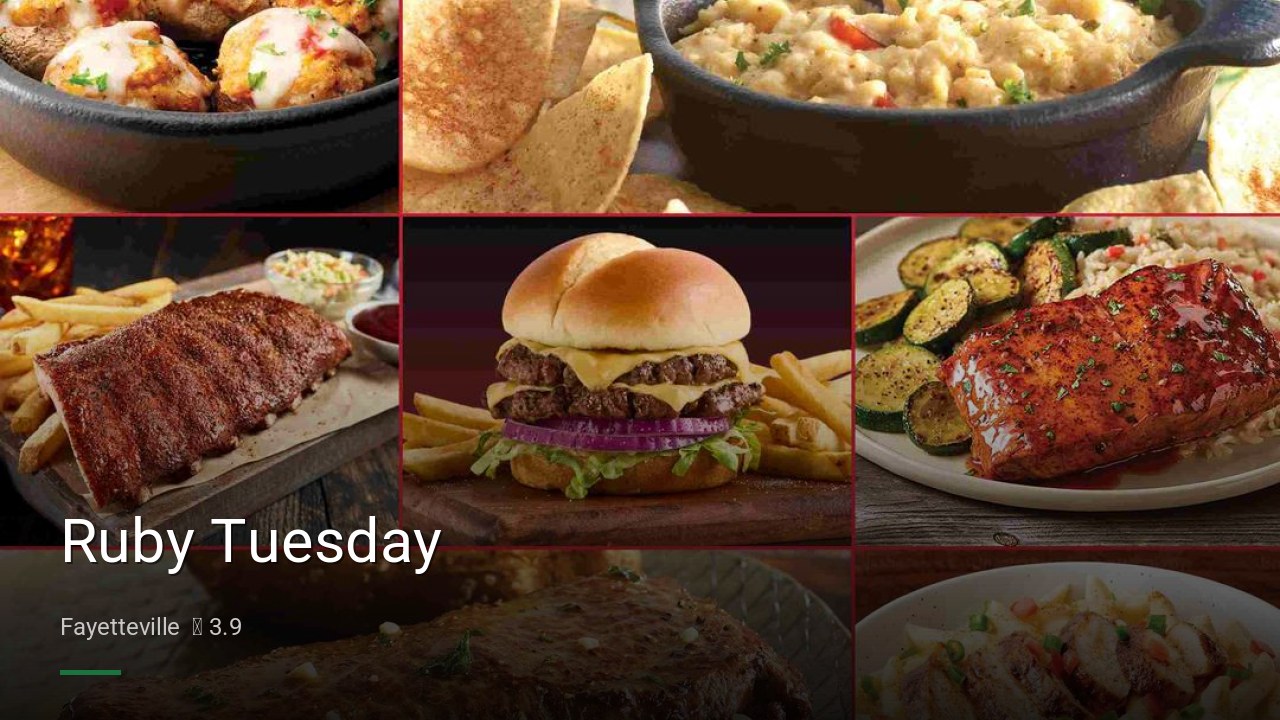 Ruby Tuesday - Sports Bars in Fayetteville