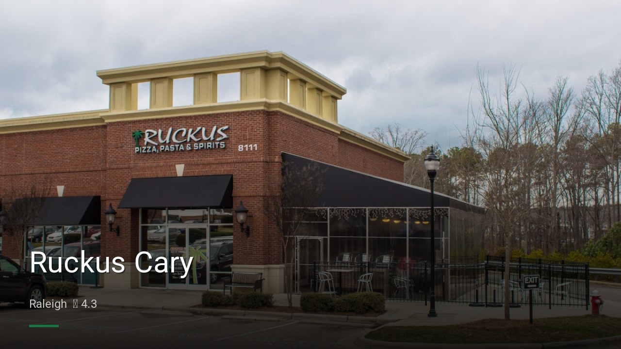 Ruckus Cary - Sports Bars in Raleigh