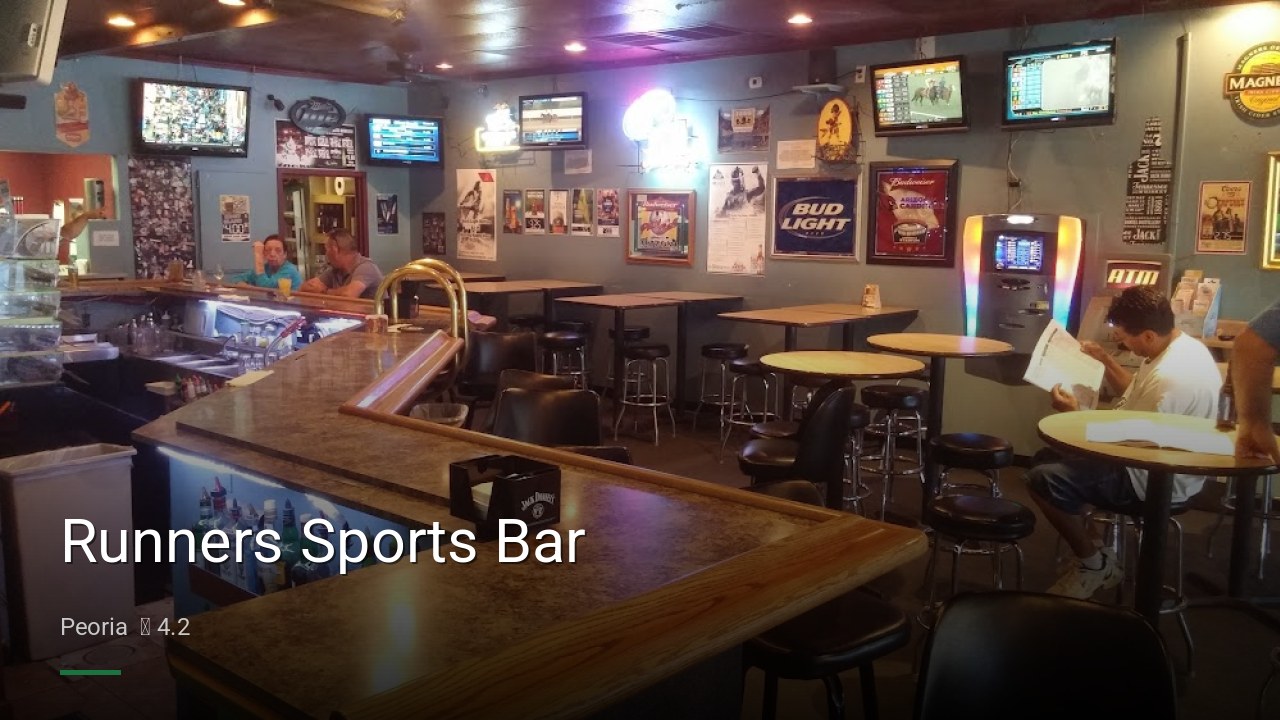 Runners Sports Bar - Sports Bars in Peoria