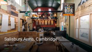 Salisbury Arms, Cambridge — Pubs in Cambridge