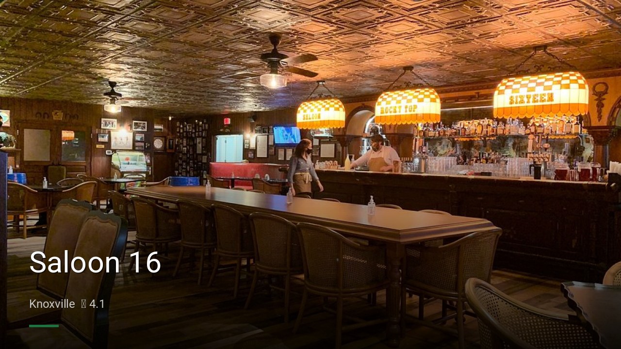 Saloon 16 - Sports Bars in Knoxville