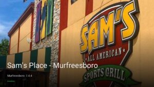 Sam’s Place – Murfreesboro — Sports bars in Murfreesboro