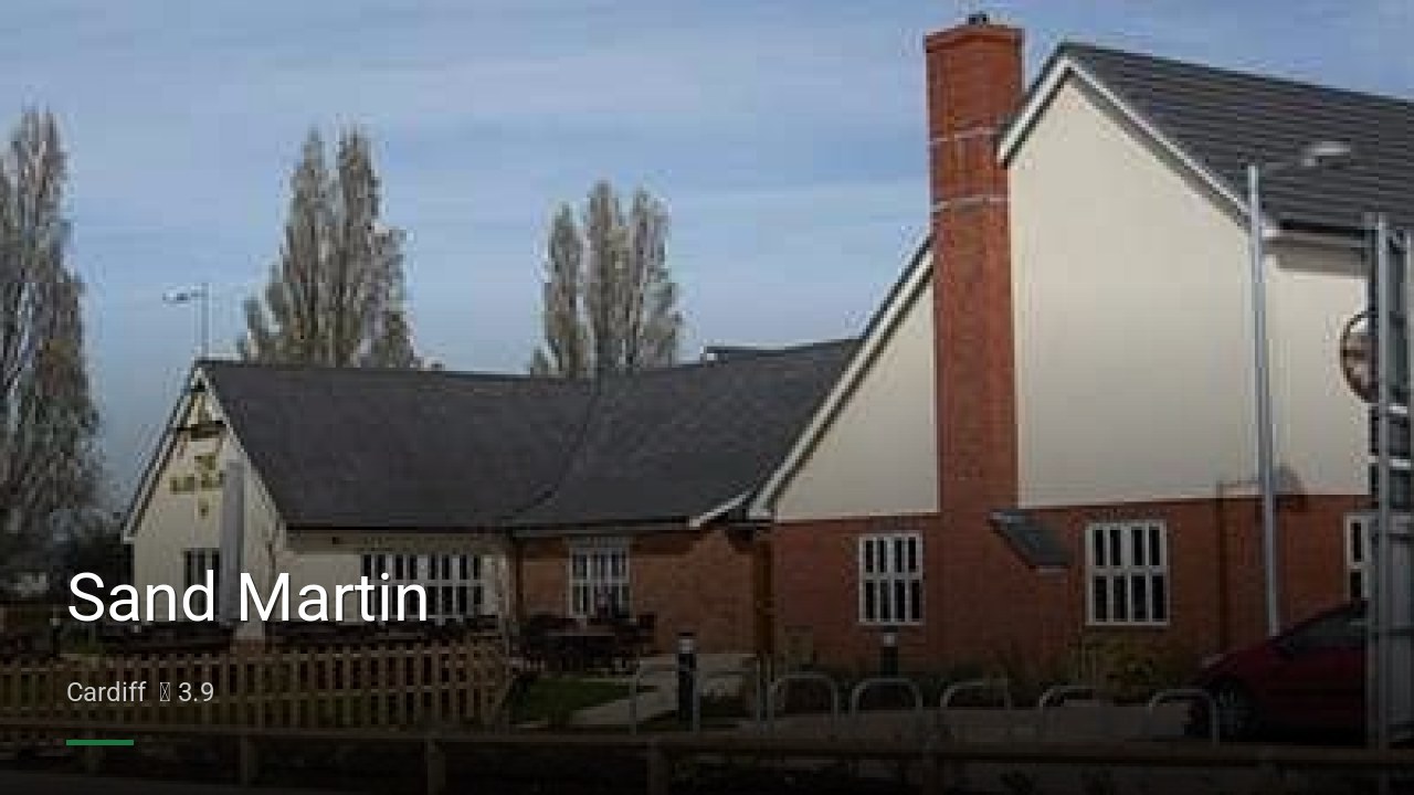 Sand Martin - Sports Bars in Cardiff