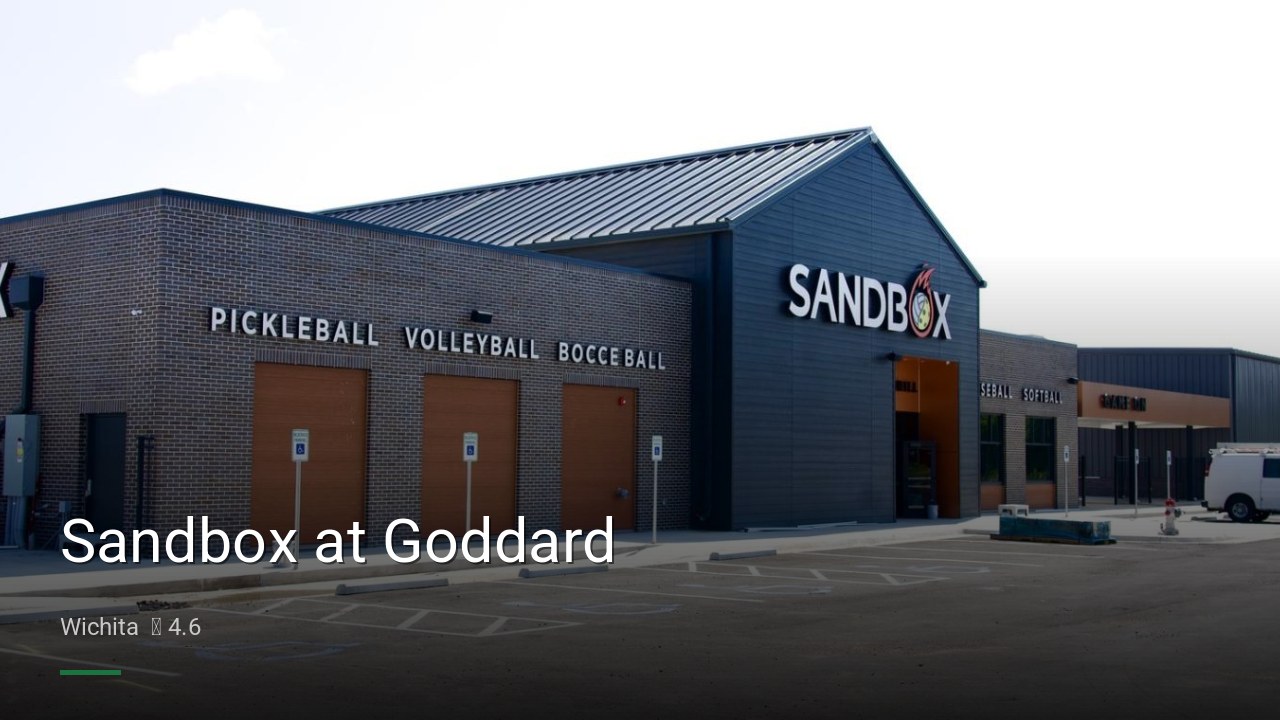 Sandbox at Goddard - Sports Bars in Wichita
