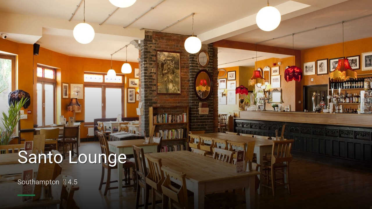 Santo Lounge - Sports Bars in Southampton