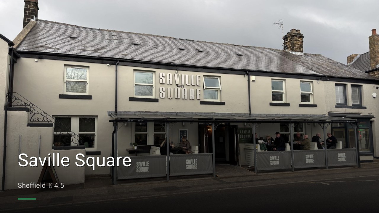 Saville Square - Sports Bars in Sheffield