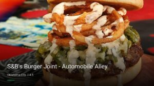S&B’s Burger Joint – Automobile Alley — Sports bars in Oklahoma City