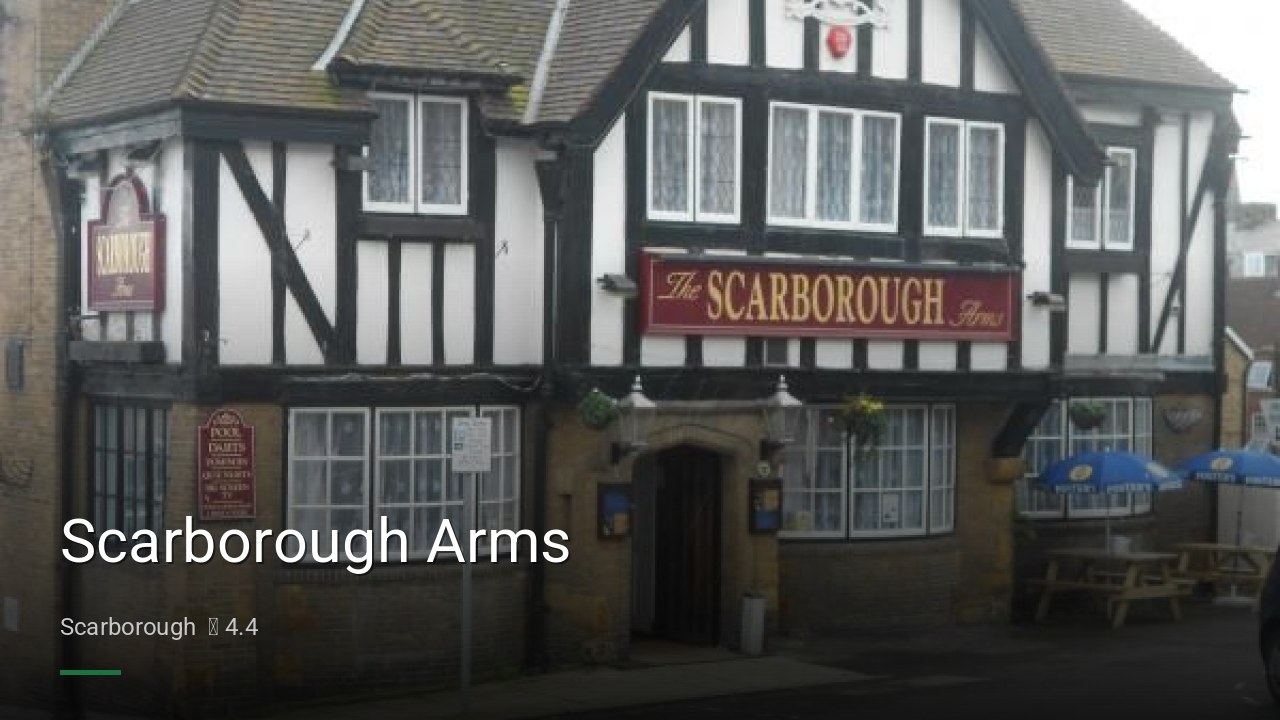Scarborough Arms - Sports Bars in Scarborough