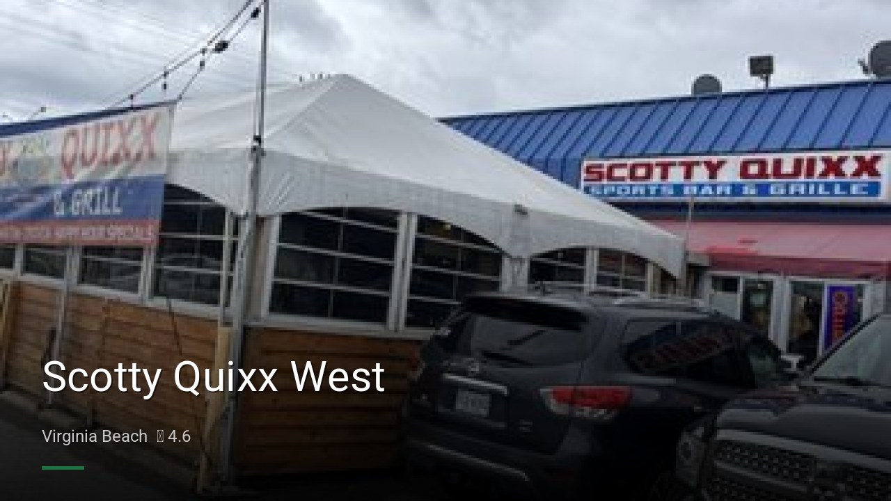 Scotty Quixx West - Sports Bars in Virginia Beach