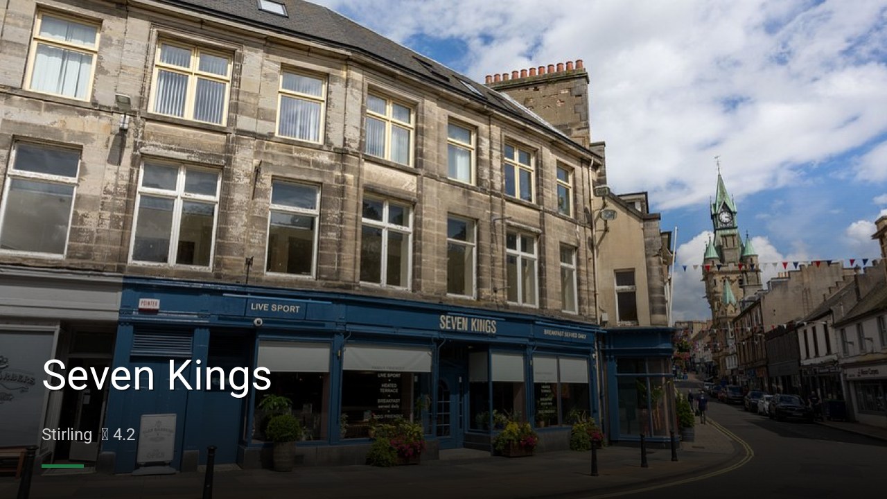 Seven Kings - Sports Bars in Stirling