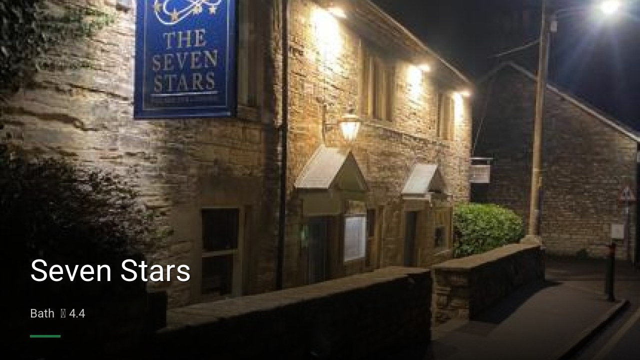 Seven Stars - Sports Bars in Bath
