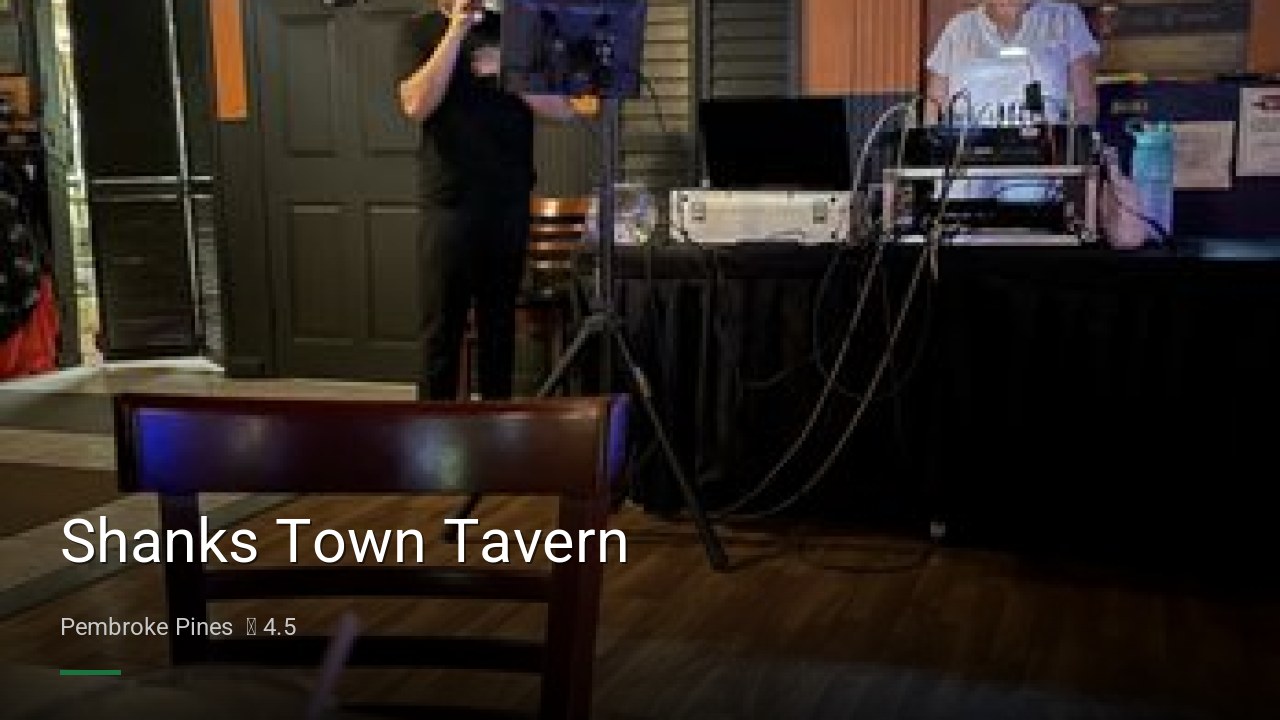 Shanks Town Tavern - Sports Bars in Pembroke Pines