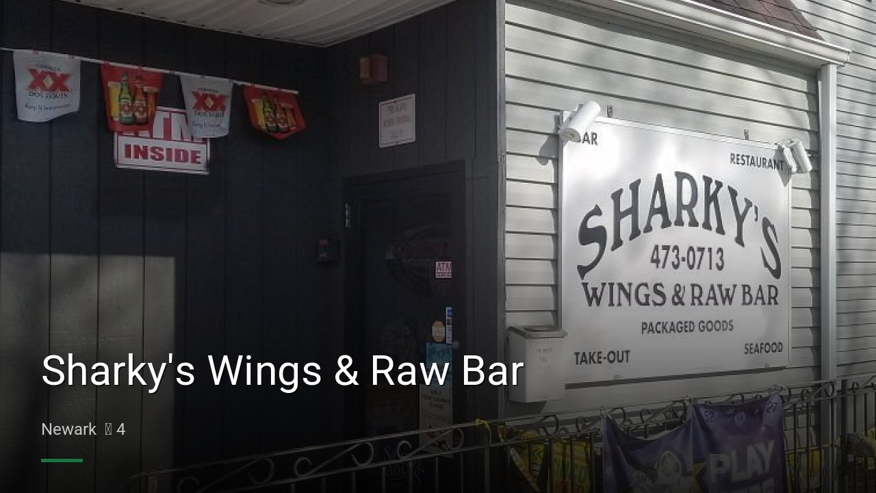 Sharky's Wings & Raw Bar - Sports Bars in Newark