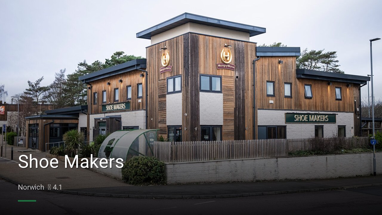 Shoe Makers - Sports Bars in Norwich